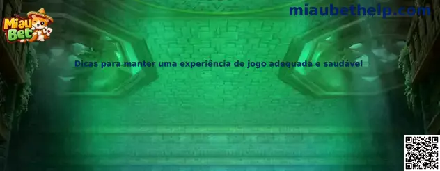 Dicas para manter uma experiência de jogo adequada e saudável