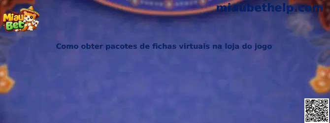 Paquetes de fichas virtuales en la tienda del juego
